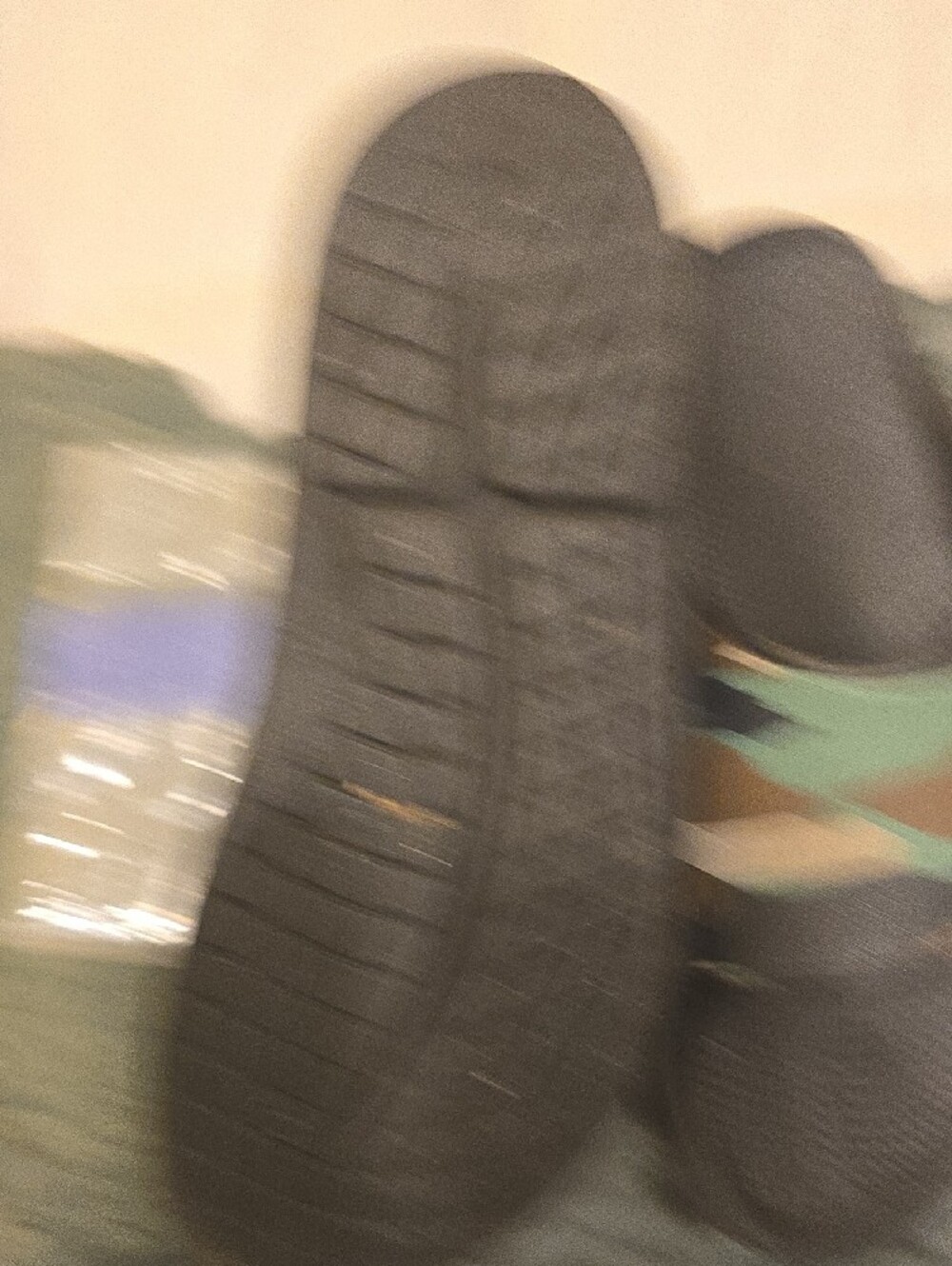 Oofos Camouflage Slide Sandals - Camo Green - Picture 3 of 4